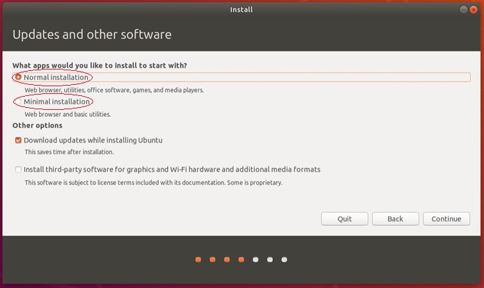 ubuntu1804 lts normal ou min