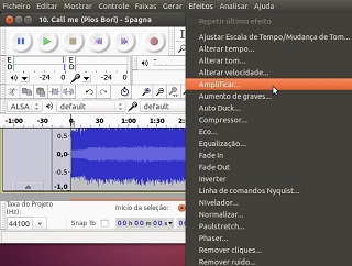 Audacity no Ubuntu 12.10