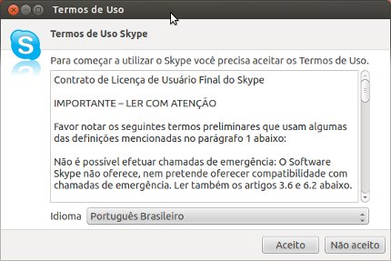 Instalar o Skype no Ubuntu 12.04