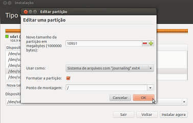 Atualizar Ubuntu com a /home