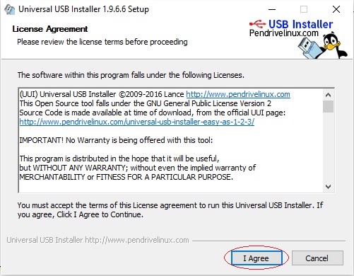 Pendrive de boot Ubuntu 16.04 LTS